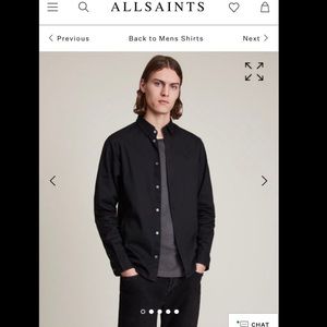 Men’s All Saints ButtonUp